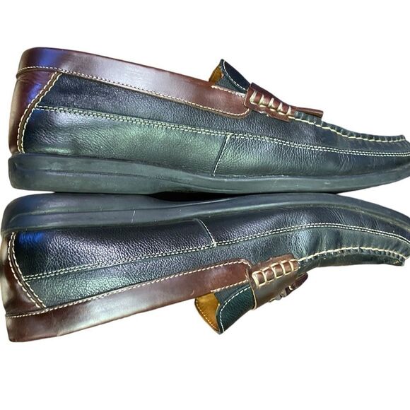 Johnston and Murthy Aragon kilter tassel loafers size 11.5 excellent condition - Picture 3 of 4